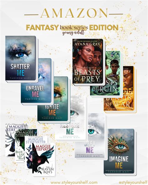 The Best Young Adult Fantasy Book Series - Style Your Shelf