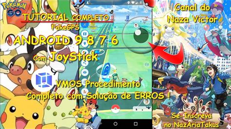 Fake GPS JoyStick POKEMON GO Para ANDROID 9 8 7 6 TUTORIAL VMOS