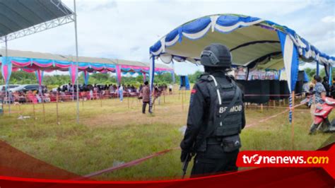 Antisipasi Kericuhan Pilkades Di Bangkalan Polisi Tambah Seribu