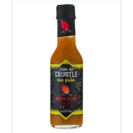 Chipotle With Pineapple Hot Sauce 150 Ml By Doctor Salsas