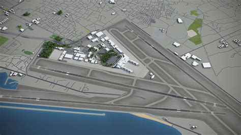 Beirut - Rafic Hariri International Airport - BEY 3D Model by 3dcitymodels