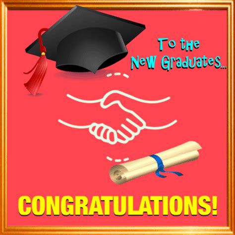 Congrats To The New Graduates Free Congratulations Ecards 123 Greetings