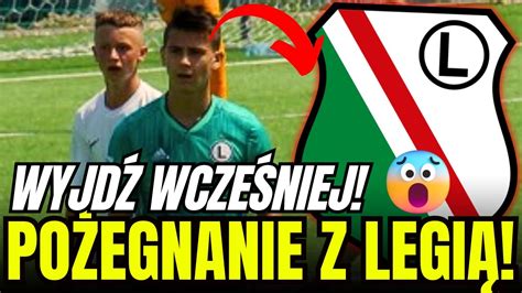 LEGIA WARSZAWA WŁAŚNIE ROZWIĄZAŁA UMOWĘ TEGO OBROŃCY OBROŃCY