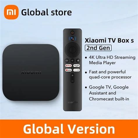 Xiaomi Mi TV Box S 2nd Gen 4K Ultra HD Silicon Computers