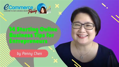 Starting Online Business Tips For Entrepreneurs Ecommerce With Penny