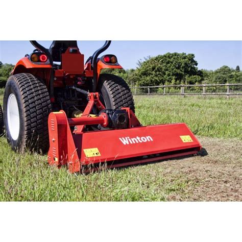 Winton Compact Tractor Flail Mower Wfl125 1 25m Flail Mower