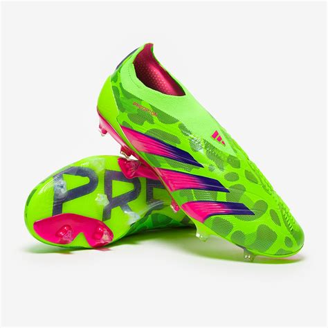 Adidas Predator Elite Senza Lacci FG Team Verde Solare Team Shock