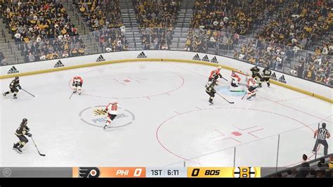 Nhl Philadelphia Flyers Vs Boston Bruins Gameplay Ps Youtube