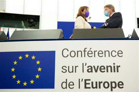 A Strasbourg La Conférence Sur Lavenir De Leurope Inaugure Son