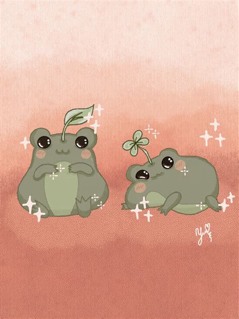 Chizzu Art Sleeping Frogs 🌿🐸