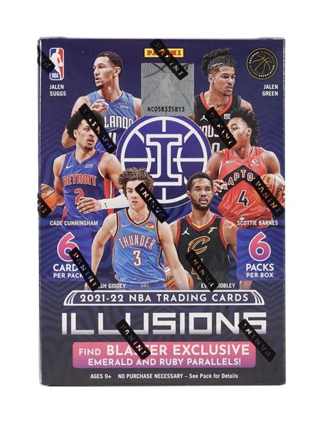 Panini Illusions Basketball Pack Blaster Box Da Card World