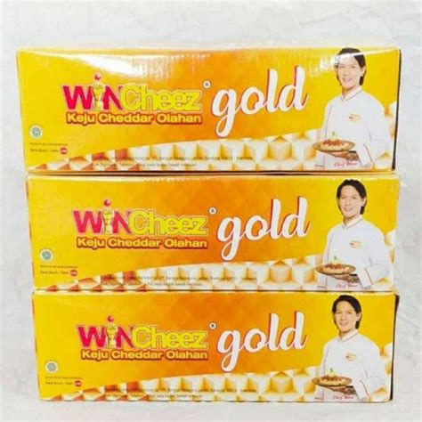 Promo 2kg Wincheez Gold Keju Cedar Olahan Processed Cheddar Cheese