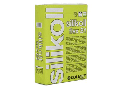 SILIKOLL FLEX S1 Cement Adhesive For Flooring By Colmef