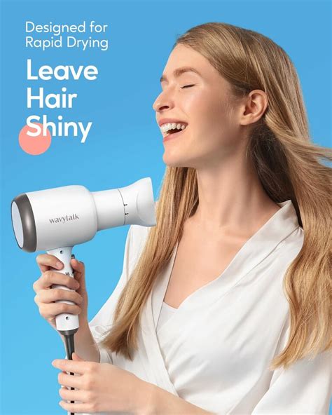 Wavytalk Hair Dryer With Diffuser And Concentrator Professional 1875