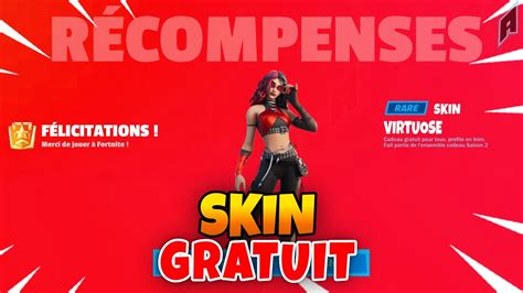 Alerte Ce Skins Est GRATUIT Pour Tous Sur Fortnite Chapitre 4 Skin