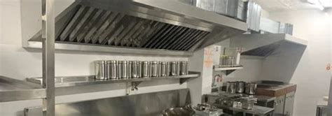 Rectangular Commercial Kitchen Chimney For Restaurant At Rs Feet