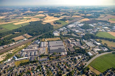 Ahlen Von Oben Geb Udekomplex Und Gel Nde Des Ehemaligen