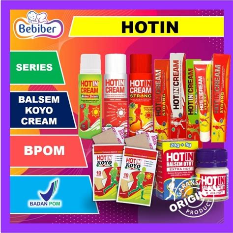 Hot In Cream Hot Cream Botol Aroma Putih Ori Strong Hot Aromaterapi Hijau Shopee Malaysia