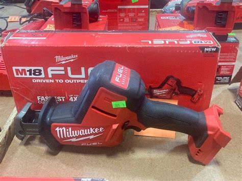 Milwaukee M18 Fuel 18v Lithium Ion Brushless Cordless Hackzall Reciprocating Saw Tool Only