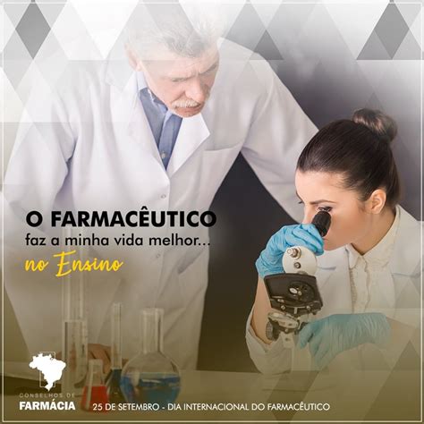 25 DE SETEMBRO DIA INTERNACIONAL DO FARMACÊUTICO CRF CE