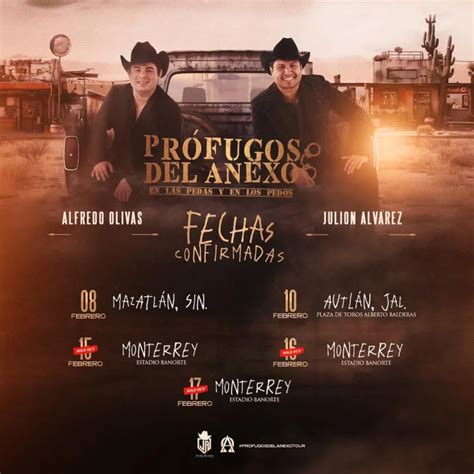 Prófugos del anexo tour aquí las fechas La Torre News