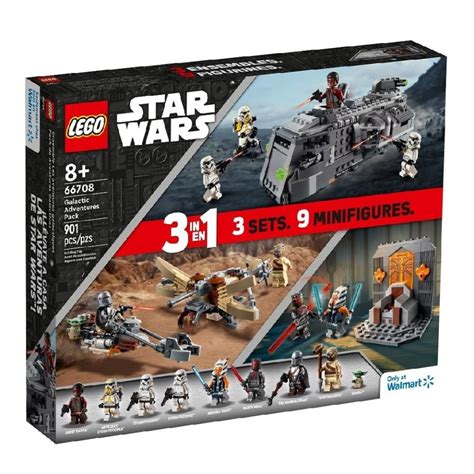 Set LEGO Star Wars TM Pack de Aventuras Galácticas 66708 Walmart