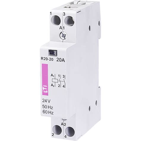 Single Phase Contactor 002461211 Eti For Installation Modular