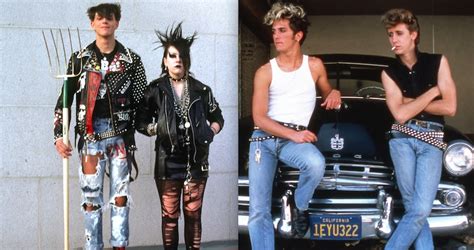 Incredible Photographs Of La‘s Punks Mods And Rockers From The 1980s