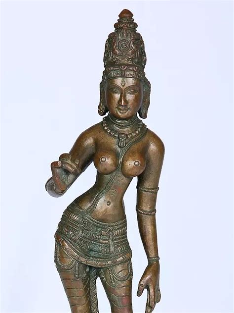 12 Devi Sivagami Goddess Uma Madhuchista Vidhana Lost Wax