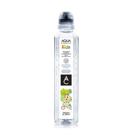 Apă minerală Aqua Carpatica naturala pentru copii 0 25L