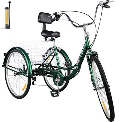 Bkisy Tricycle Adult Speed Wheel Bikes For Adults Three Wheel