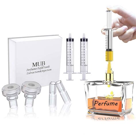 Mub Perfume Refill Pump Tools Perfume Dispenser With Adapter Tools For