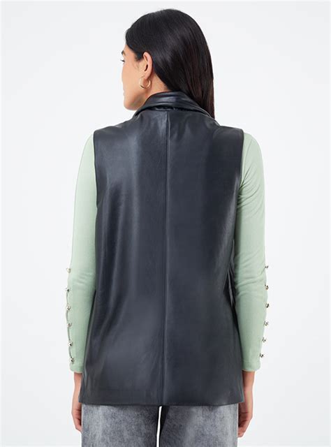 Ripley CHALECO MUJER MARQUIS NEGRO SM CHAQUETA SIN MANGAS X ALONDRA