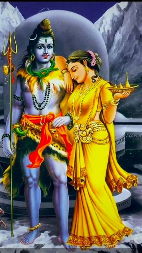 Shiv Parvati Ji Ke Mahadev Parvati señor dios Fondo de pantalla de