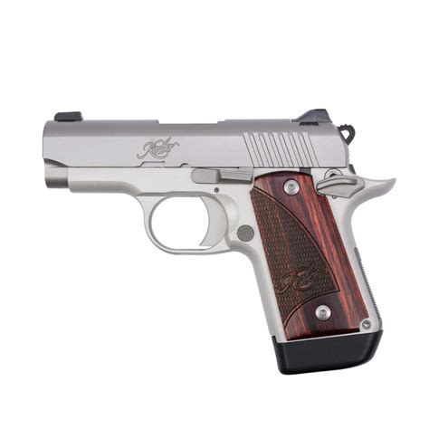 Kimber Micro 9 Stainless 9mm Rosewood Crimson Trace Laser Grip · Dk