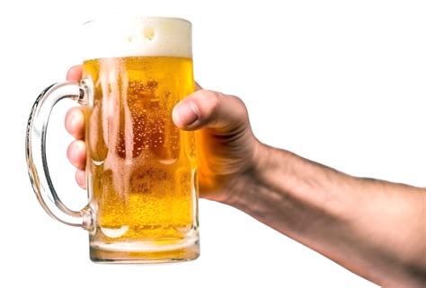 Mug Of Beer In Hand Png