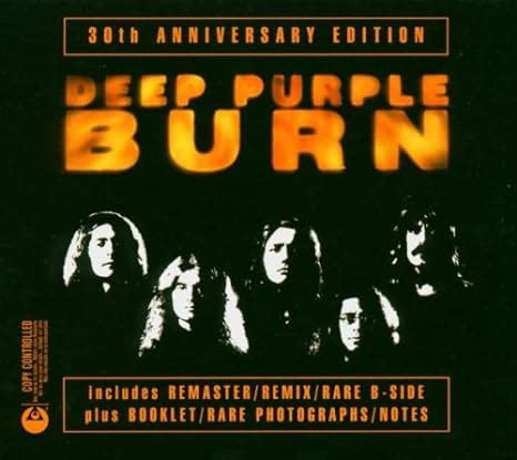 Burn Th Anniversary Edition Deep Purple