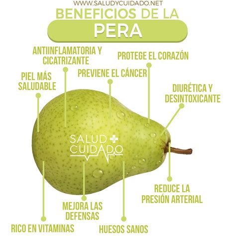 Pera Una Fruta Deliciosa Y Nutritiva Con Cela Los Beneficios De La