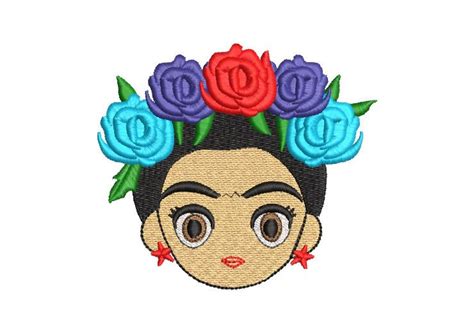 Frida Kahlo Mu Eca Mexicana Dise Os De Bordado Descargar Dise Os De