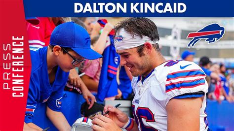 Dalton Kincaid This Is A Whole Different Experience Buffalo Bills