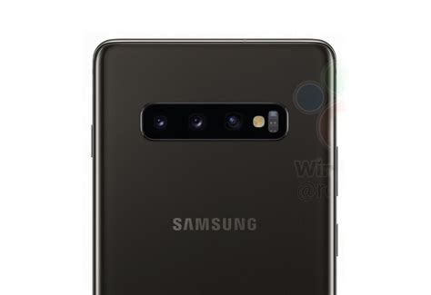 Samsung Galaxy S10+ in Keramikschwarz auf neuem Pressebild