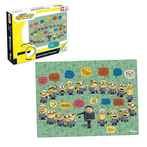 Rompecabezas X 100 Pzas Minions Unitoys Store