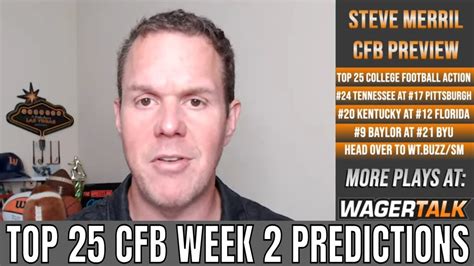 College Football Week Picks And Odds Top College Football