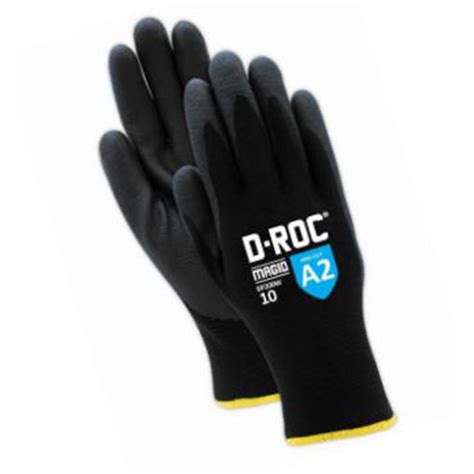 MagidÂ® D RocÂ® Water Repellent Thermal Foam Nitrile Coated Work Glove