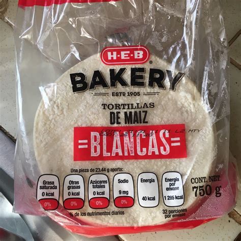 H E B Tortillas De Maíz Blancas Reviews Abillion