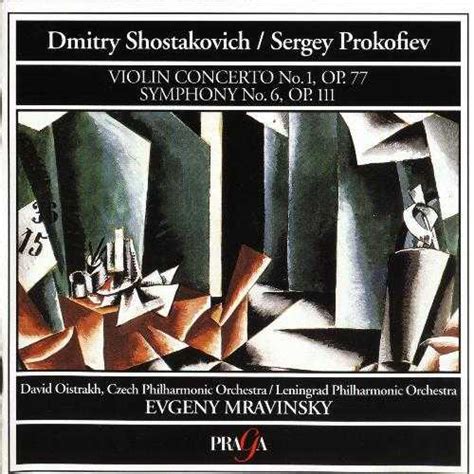 Mravinsky Shostakovich Violin Concerto No 1 Prokofiev Symphony No