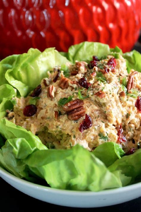 Holiday Chicken Salad Pecans And Cranberries Creole Contessa Pot Roast Recipes Side Dish Recipes