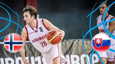 Norway V Slovakia Full Game Class 13 14 FIBA U18 European