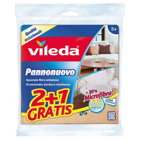 Vileda Pannonuovo Panno Multiuso In Microfibra X Cm Pz Il Mio Store