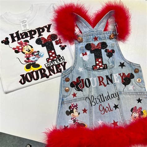 Minnie Mouse Birthday Outfit - Etsy